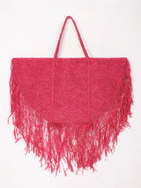 Aloha Raffia Beach Bag