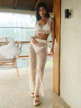 Waikiki Crochet Shell Pants