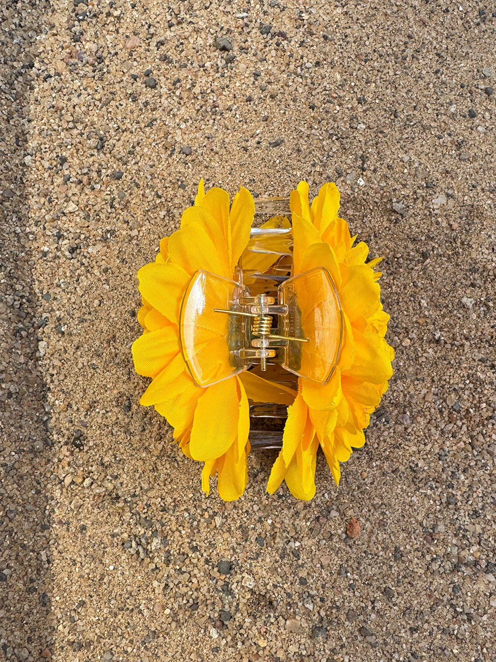 Laguna Hair clip- Sunshine yellow