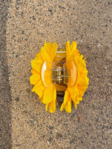 Laguna Hair clip- Sunshine yellow