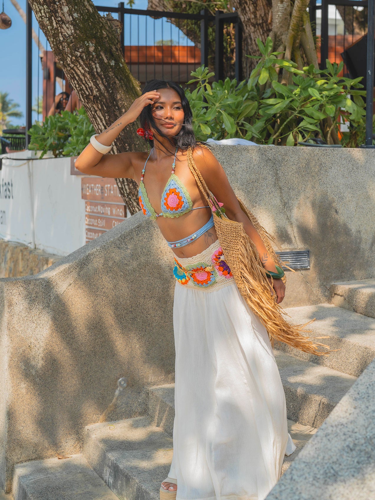 Samoa Raffia Bag