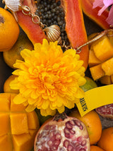 Laguna Hair clip- Sunshine yellow