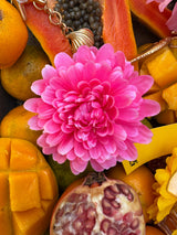 Laguna Hair clip- Berry pink