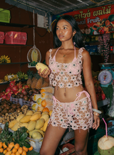 Pink Lagoon Crochet Set